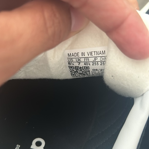 Adidas Gazelle Bold black platform women sneakers size 8 1/2 - Picture 10 of 12